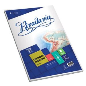 MAPA RIVADAVIA N° 5 (BLOCK X 20 HJS.) V/MODELOS