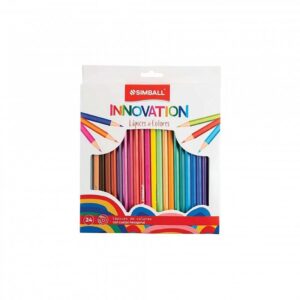 LAPICES DE COLORES SIMBALL INNOVATION X 24 LARGOS