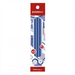 TANQUE SIMBALL PARA ROLLER GENIO 2G AZUL BLISTER X 3