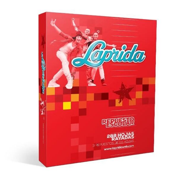 REPUESTO LAPRIDA X 288 HJS. RAYADO