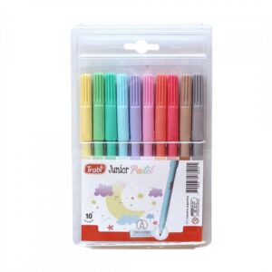 MARCADOR TRABI JUNIOR PASTEL BLISTER X 10 COLORES