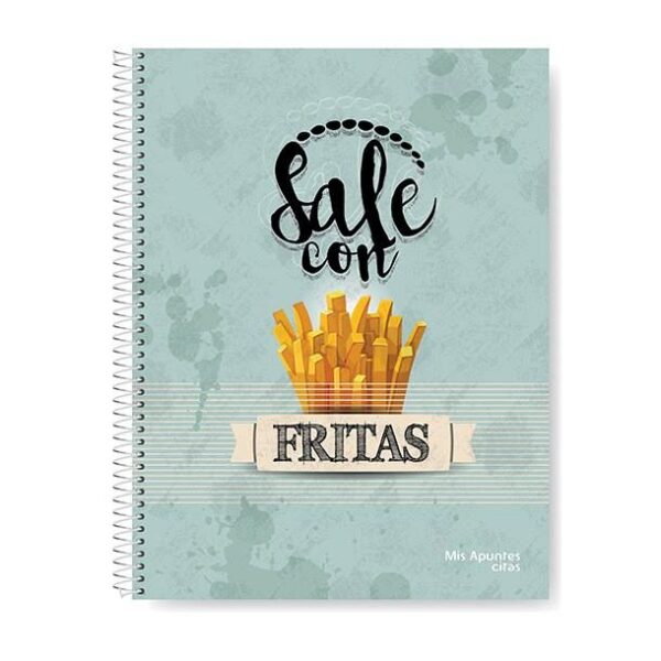 CUADERNO MIS APUNTES CITAS 29/7 X 120 HJS. RAYADO (920221)