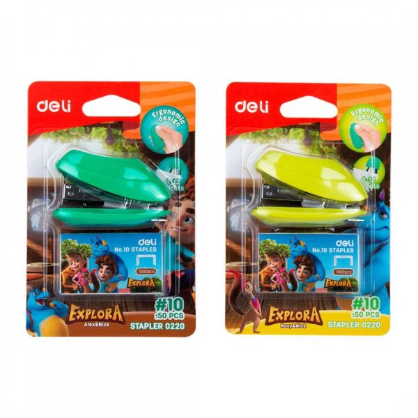 ABROCHADORA DELI EXPLORA KIT MINI N° 10 C/BROCHES (E0220)