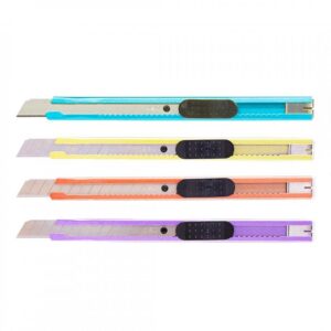 CORTANTE DELI CHICO ESSENTIAL METAL CON CLIP COLORES SURTIDOS (E2066)