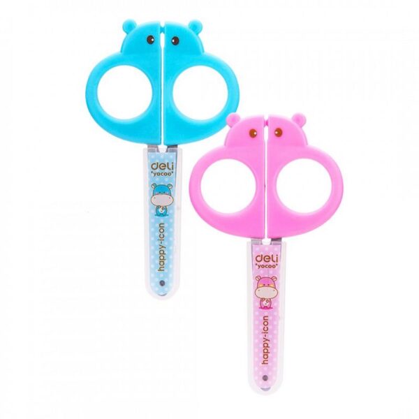 TIJERA ESCOLAR DELI HIPO DE 13 CM (E6032)