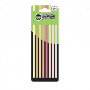 RESALTADOR ADHESIVO PIZZINI COLORES NUDE 8 X 20 HJS.