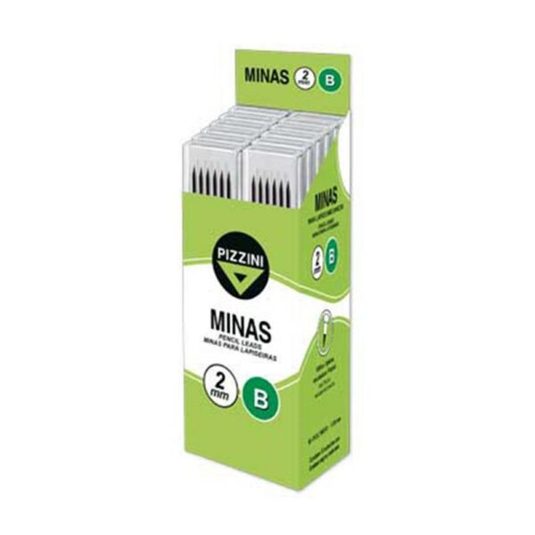 MINA 2 MM. PIZZINI (TUBITO X 6 UNIDADES)