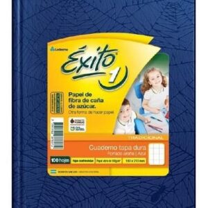 CUADERNO EXITO E1 FORRADO UNIVERSO T.D. X 100 HJS. CUADRICULADO