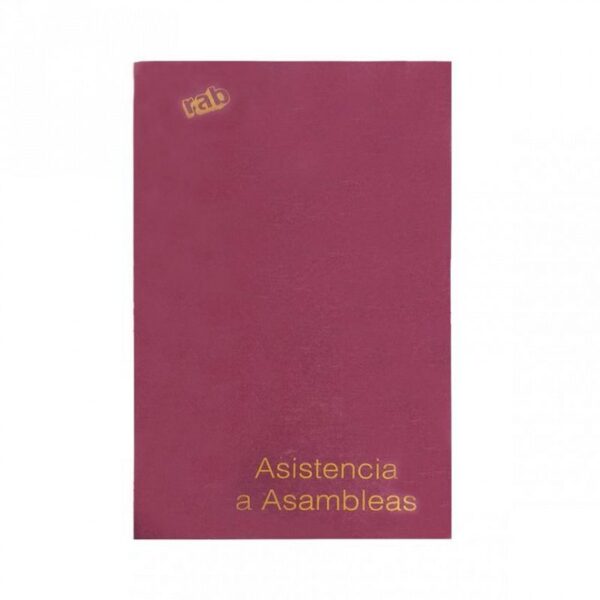 LIBRO DE ASISTENCIA A ASAMBLEAS RAB T. FLEX.  (2329)