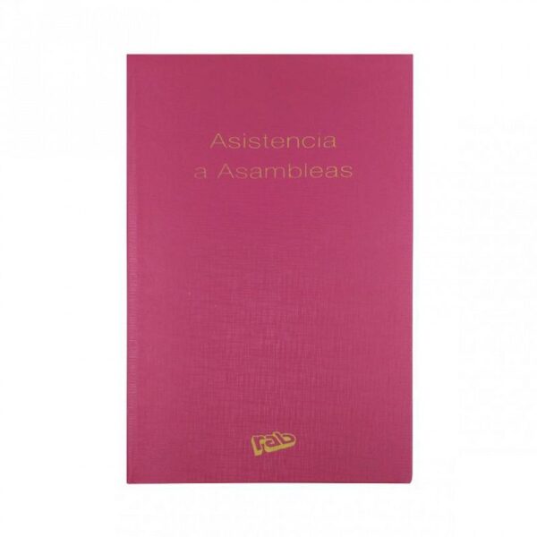 LIBRO DE ASISTENCIA A ASAMBLEAS RAB T. DURA.  (2330)