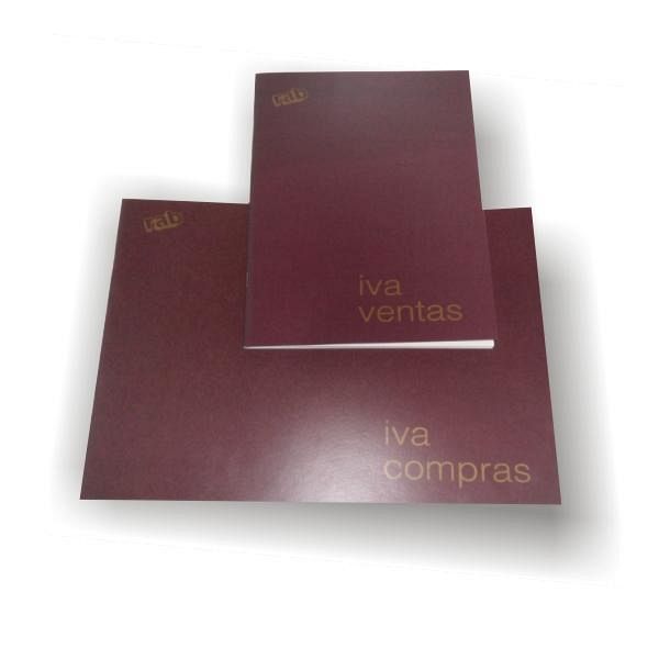 LIBRO DE IVA RAB GRANDE T.F. X 24 HJS COMPRAS (2295)