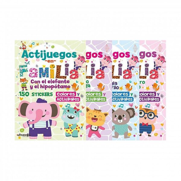 LIBRO INFANTIL CYPRES ACTIJUEGOS CON V/MODELOS