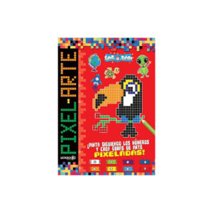 LIBRO INFANTIL CYPRES SUPER RECREO PIXEL ARTE VIOLETA