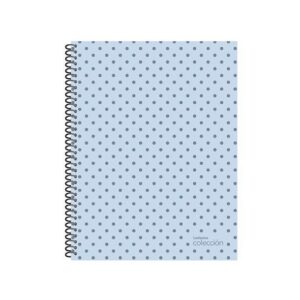 CUADERNO LEDESMA LUNARES METALIZADOS 16/21 T.D.  X 84 HJS. RAYADO