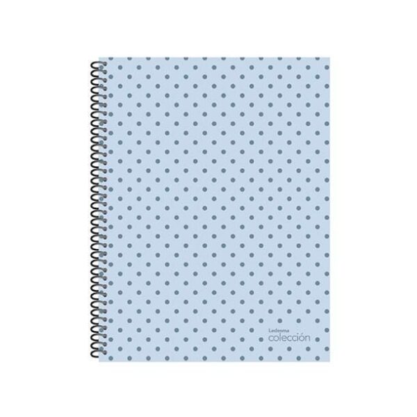 CUADERNO LEDESMA LUNARES METALIZADOS 16/21 T.D.  X 84 HJS. RAYADO