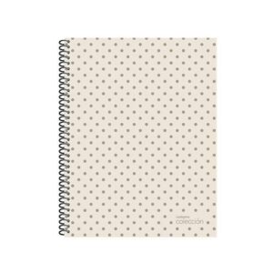 CUADERNO LEDESMA LUNARES METALIZADOS 16/21 T.D. X 84 HJS. LISO
