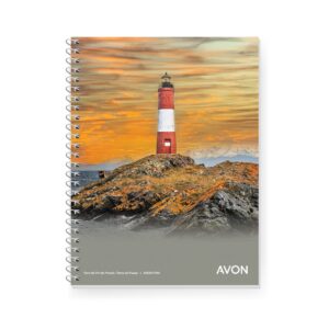CUADERNO AVON 29/7 X 84 HJS.  RAYADO