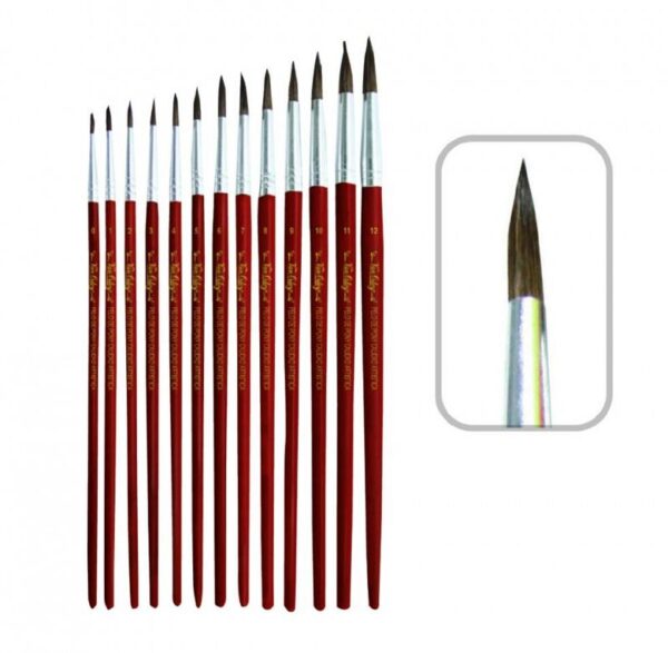 PINCEL VAN ORLEY ESCOLAR REDONDO NRO. 0