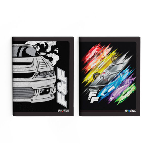 CUADERNO MOOVING T. FLEX  X 48 HJS. RAYADO RAPIDO Y FURIOSO