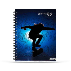 CUADERNO MOOVING 16/21 T. DURA X 80 HJS RAYADO SKATE ON