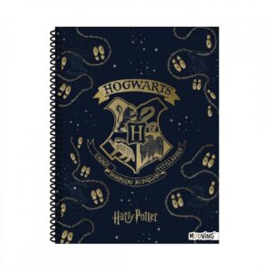 CUADERNO MOOVING 29/7 T. FLEX. X 80 HJS. RAYADO HARRY POTTER