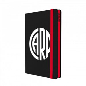 CUADERNO MOOVING NOTES RIVER A5  X 80 HJS RAYADO (1246125)