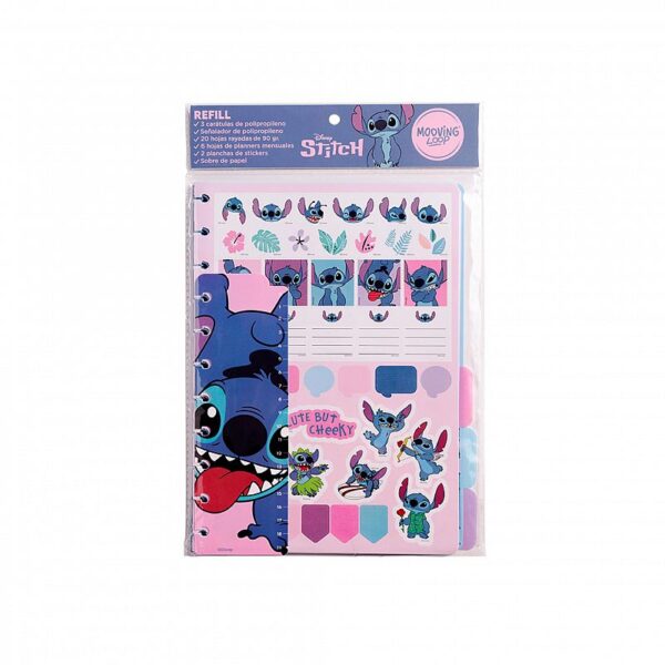 REPUESTOS P/CUADERNO MOOVING LOOPS STITCH A5 (1724244)
