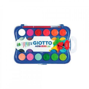 ACUARELA GIOTTO PREMIUM X 24 COLORES + PINCEL