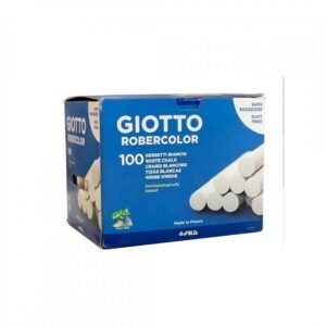 TIZA GIOTTO ROBERCOLOR BLANCA X 100 UNIDADES