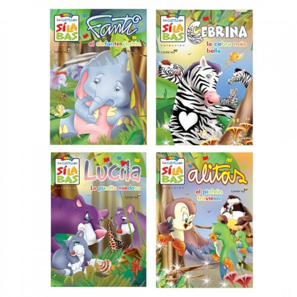 LIBRO INFANTIL ED. BETINA LO CUENTO EN SILABAS V/MODELOS