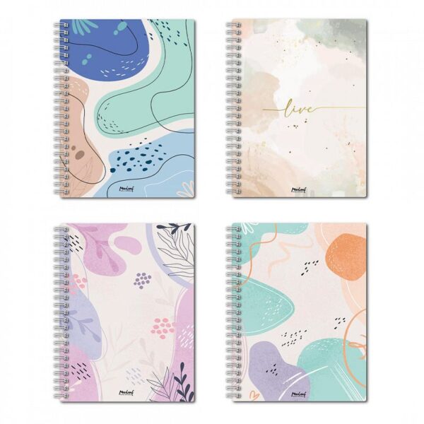 CUADERNO MAULANF T.D. 29/7 X 80 H RAY. 500 NATURAL KRAFT