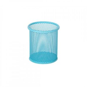 PORTALAPIZ VALUES DE METAL REDONDO PASTEL V/COLORES