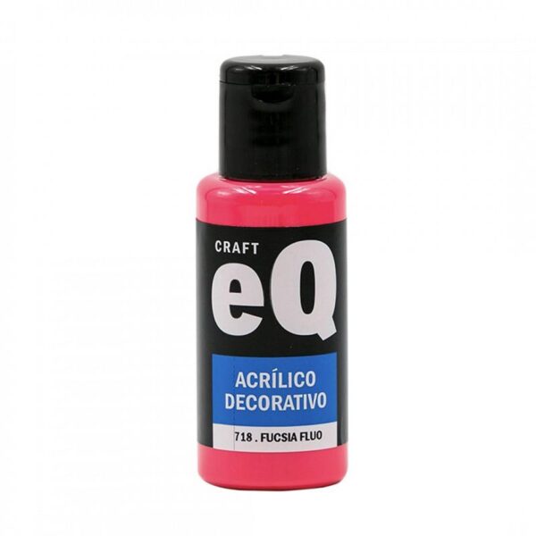 PINTURA EQ ACRILICA DECORATIVA X 50 ML FLUO V/COLORES