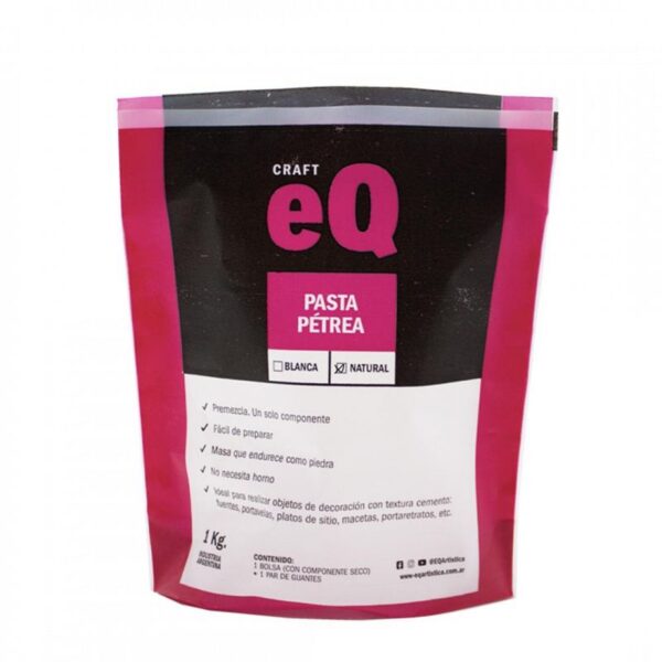 PASTA PETREA EQ  NATURAL  X 1000 GRS.