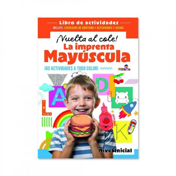 LIBRO PEDRITO ACTIVIDADES IMPRENTA MAYUSCULA X 32 PGS.