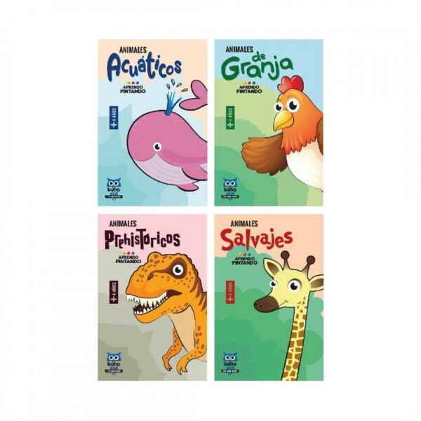 LIBRO LESA APRENDO PINTANDO SURTIDOS