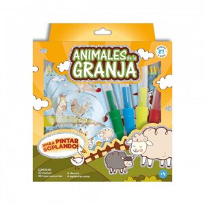 SET 87 SOPLADORES SPRAY ANIMALES DE LA GRANJA (3425)