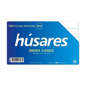 FICHA HUSARES N° 3 RAYADA X 100 HJS. (1703)