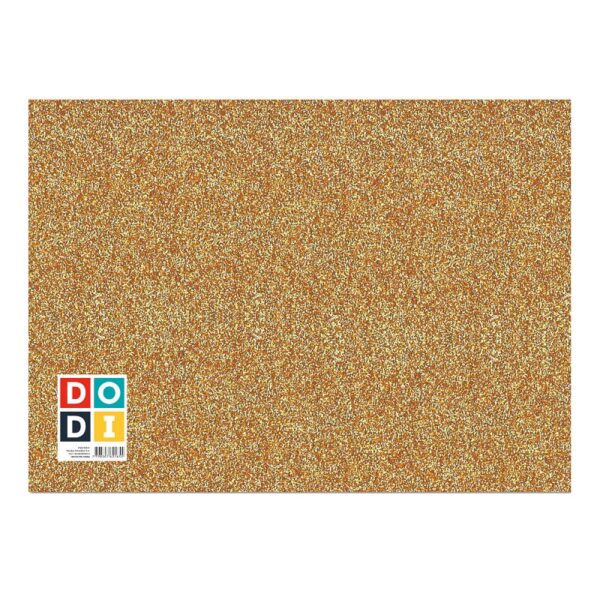 GOMA EVA DODI GLITTER DE 60 X 40 CM. X 1.5 MM. V/COLORES