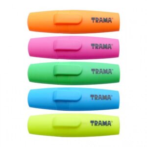 RESALTADOR TRAMA FLUO V/COLORES