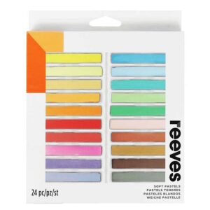 TIZA AL PASTEL REEVES X 24 COLORES (7820)