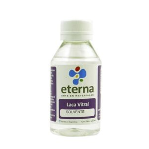 SOLVENTE PARA LACA VITRAL X 125 ML.