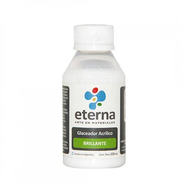 GLASEADOR ACRILICO BRILLO ETERNA X 125 ML.