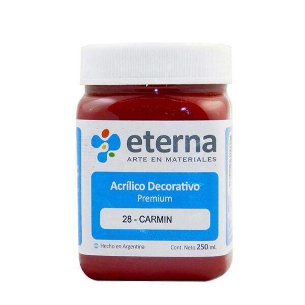 ACRILICO ETERNA DECORATIVO X 250 ML 01 BLANCO DE TITANIO
