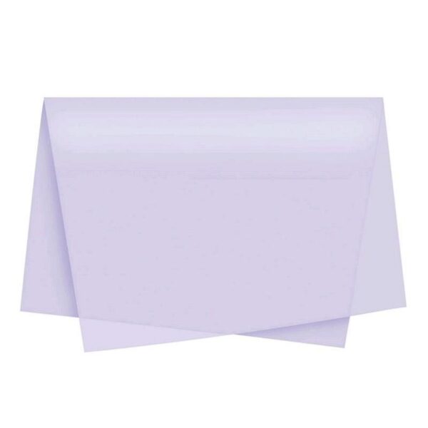 PAPEL SEDA BLANCO DE 100 X 75 CM.