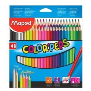 LAPICES DE COLORES MAPED COLOR PEPS X 48 LARGOS (832048)