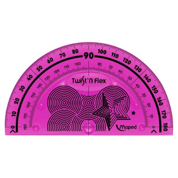 TRANSPORTADOR MAPED TWIST'N FLEX  X 180 (279810)