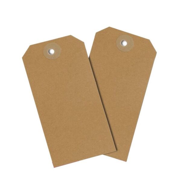 ETIQUETA MANILA MEDORO N° 6 X 500 UNIDADES (8996) 6.6 X 13.3 CM