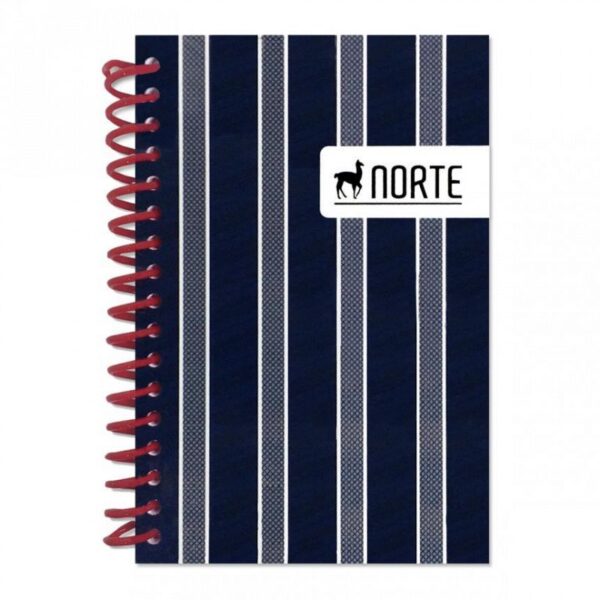 LIBRETA NORTE 4030 C/ESPIRAL  (12 X 8 CM)