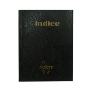 CUADERNO NORTE X 45 HJS. T. DURA C/INDICE (453)
